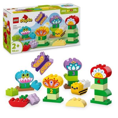 LEGO DUPLO Town Kreativer Blumengarten, Lernspielzeug ab 2 Jahren 10444