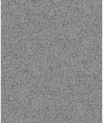 A-Street Prints Soma Sterling Metallic Crackling Wallpaper