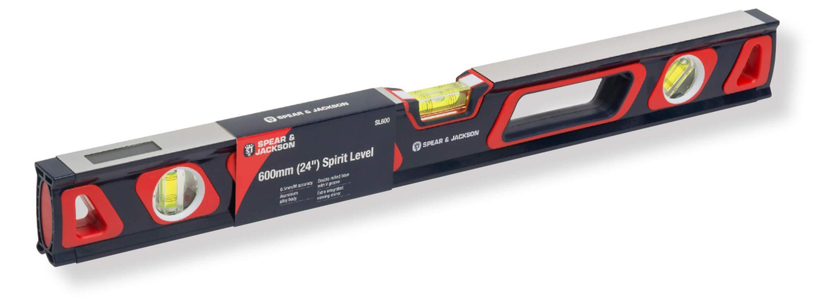 Spear & Jackson SL600 waterpas, 600 mm