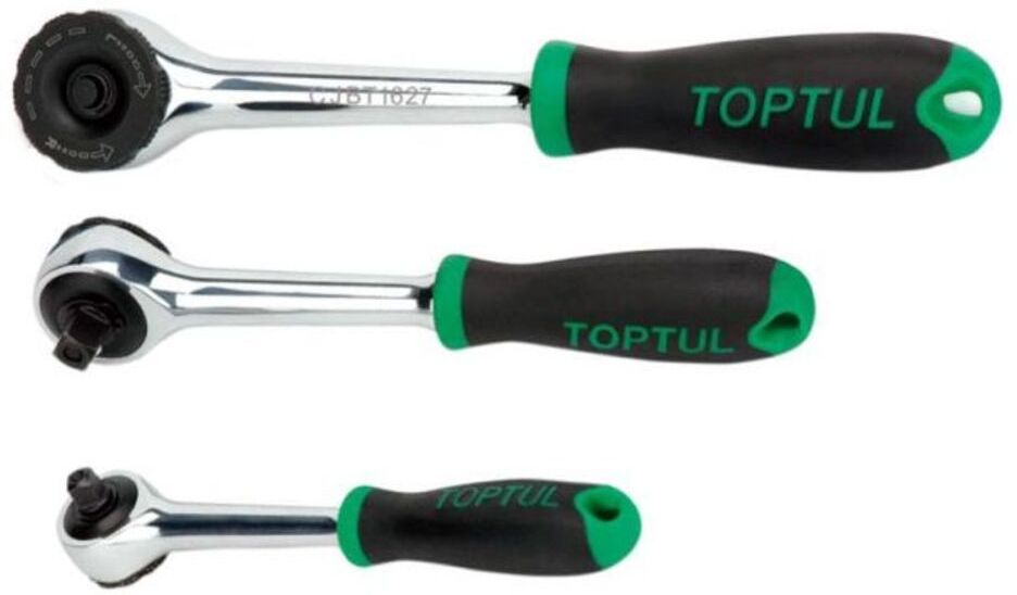 Ratsche TOPTUL 1/2 zoll 265mm mit Auslöser