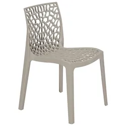 GRANDSOLEIL - Stuhl GRUVYER PP - farbig Jute