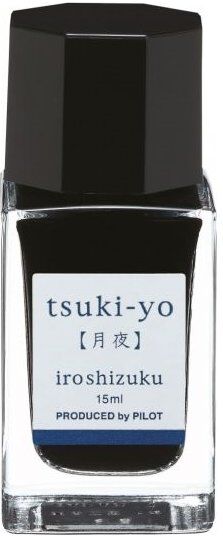 Pilot Iroshizuku Blæk   15 Ml   Blå Tsuki-Yo