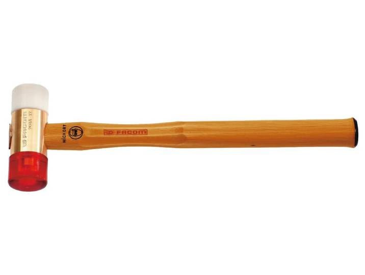 Massette corps acier à embouts interchangeables 32mm - FACOM - 208A.32CBA