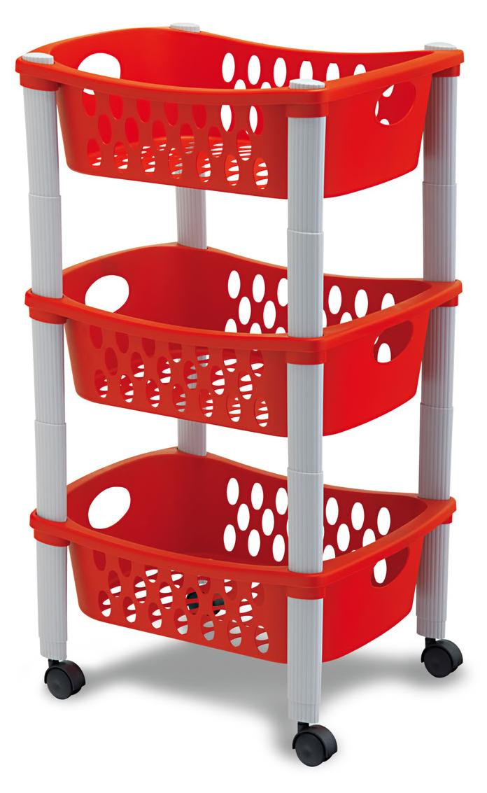 Stefanplast Keukenwagen Otello, rood