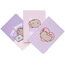 Pusheen - Set Hefte A6 aus der Kollektion Moments, 3 Stk..