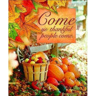 Come Thanksgiving Bulletin 2012, Large Size (Package of 50)
