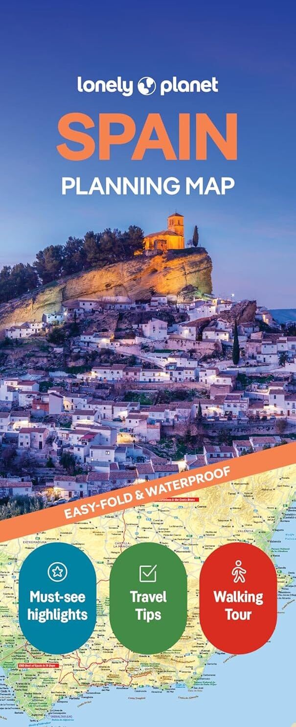 Lonely Planet EN Carte de planification (en anglais) - Spain   Lonely Planet