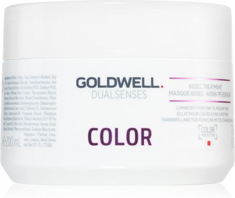 Goldwell Dualsenses Color masque régénérant pour cheveux normaux à légerement colorés 200 ml