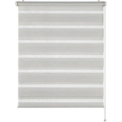 Doppelrollo "Tilda", beige (hellbeige struktur), B:90cm H:150cm, Polyester, SCHÖNER WOHNEN-KOLLEKTION, Rollos, geklemmt, silberne oder weiße Rollo-Technik