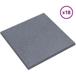 vidaXL, Gartenbodenbelag, Bodenbelag für den Outdoor (18x, 50 x 50 cm)