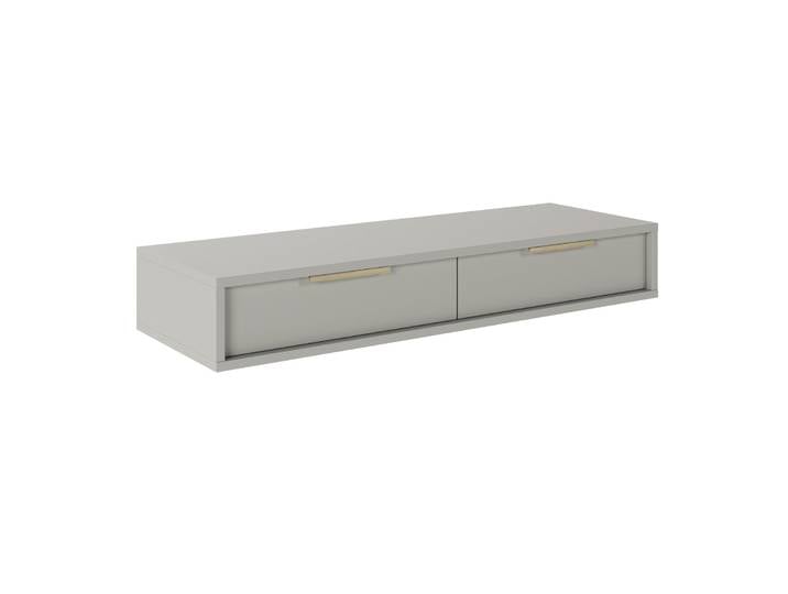 Hängender Schminktisch Viviaro mit zwei Schubladen, 110 cm,