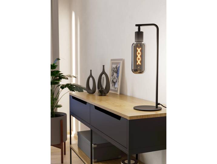 Lampe à poser Eglo 901007 MAIONE E27 4 W noir