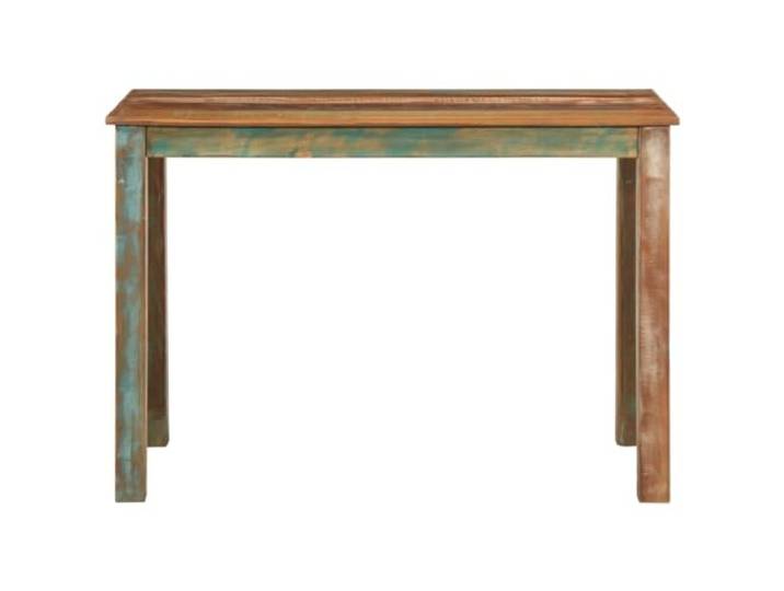 KFGWERSTY Esstisch 110 x 55 x 76 cm Altholz Massiv Massives Altholz aus recycelten Quellen, handgefertigtes Unikat, Vintage-Charme fürs Esszimmer, leicht mit feuchtem Tuch