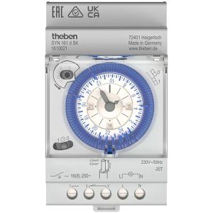 Theben Zeitschaltuhr SYN 161 d SK, mechanisch, Hutschiene, 1 Kanal