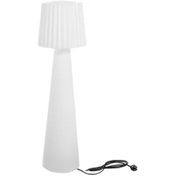 Lumisky LADY E27 Stehleuchte mit Netzanschluss, 110 cm hoch Polyethylen Weiss