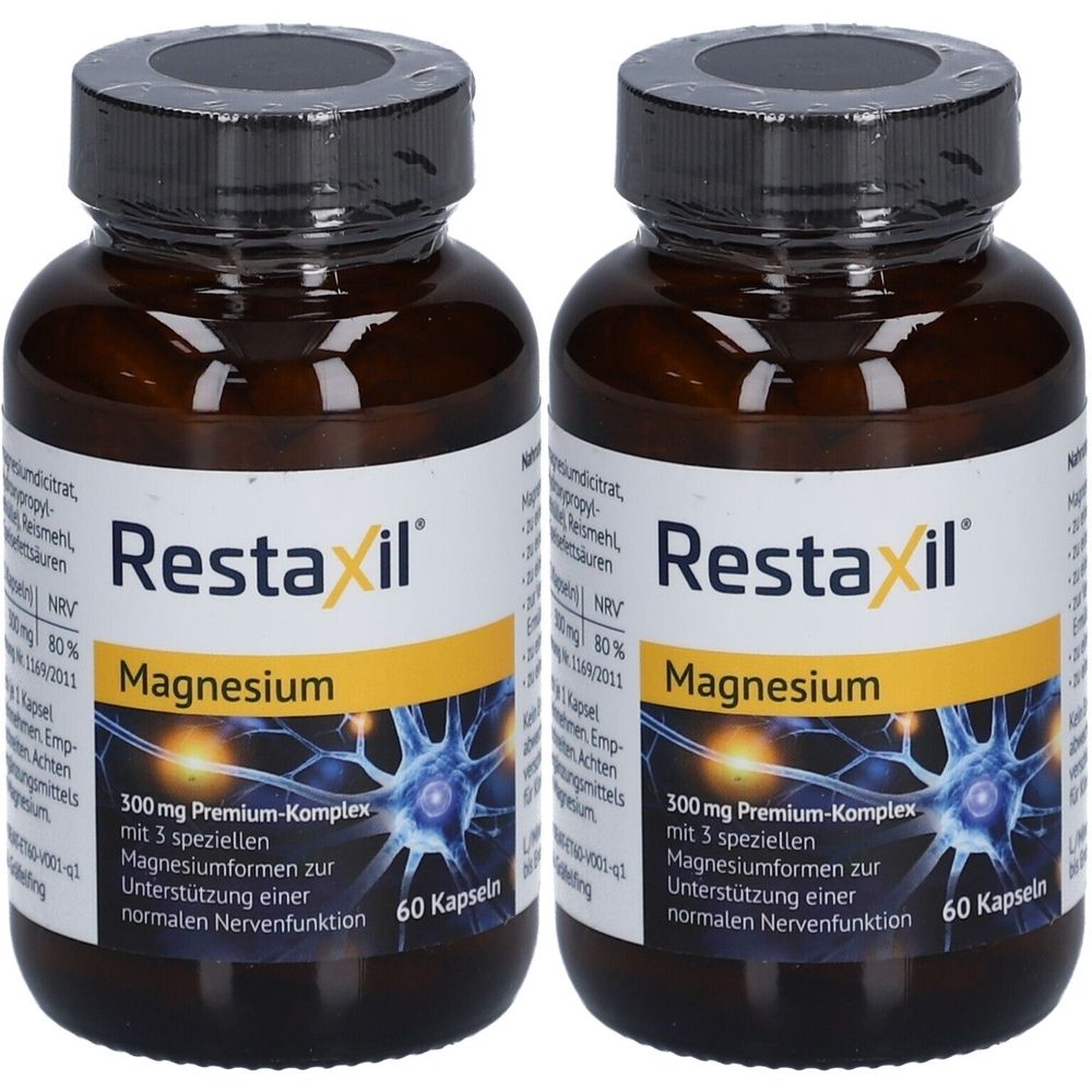 Restaxil Magnesium Kapseln 2x 2x60 St