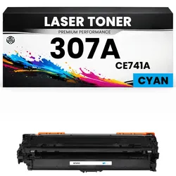Toner kompatibel für HP CE741A(307A) Color LaserJet Professional CP5225 series in Cyan
