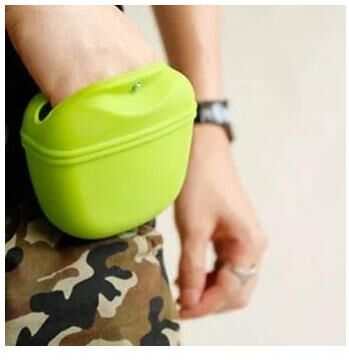 Uplifted Finds Pet Portable Dog Training Waist Bag Treat Snack Storage Pouch a8 green