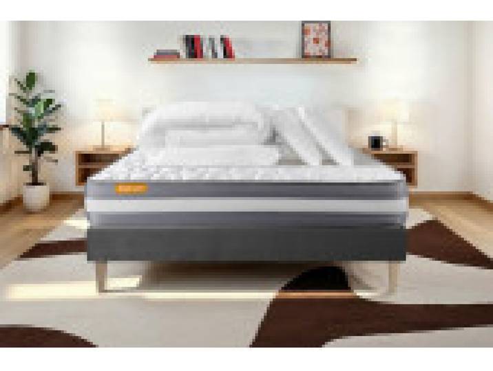 Pack Literie kimo - Matelas et 148 x 95 - Livré avec 1 Couette et 2 Oreillers