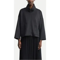 Boxy Scuba-Jacke Schwarz 34