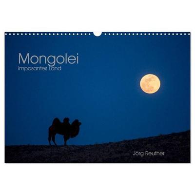 Mongolei - imposantes Land (Wandkalender 2026 DIN A3 quer), CALVENDO Monatskalender