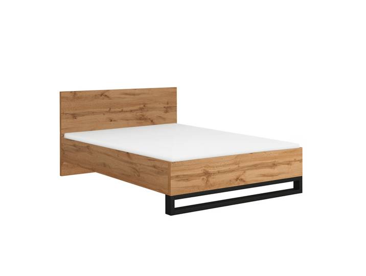 Petits-meubles Bett 140/200 Eden Holz, Braun, Holzwerkstoff, 140x200 cm, Schlafzimmer, Bett