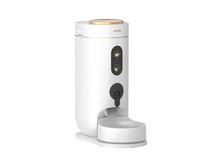 Futterautomat MOVA NutriPal 10 Ultra , weiß, B:18cm H:43,2cm T:33,4cm, Futterautomaten, Futterautomat