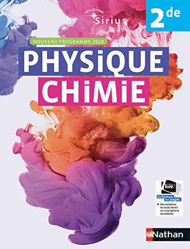Coppens/Valéry - Physique chimie 2de : nouveau programme 2019 - Preis vom 11.10.2026 03:10:56 h