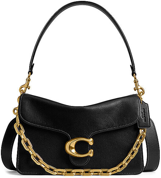 COACH Ledertasche - Schultertasche TABBY schwarz EG