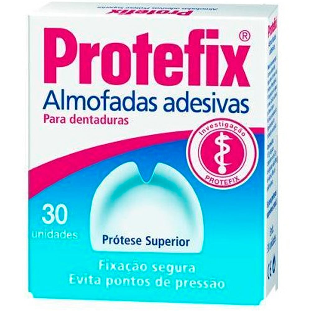 Protefix Cojines adhesivos para el periodo puente de la dentadura postiza 30&nbsp;un. Upper Dentures
