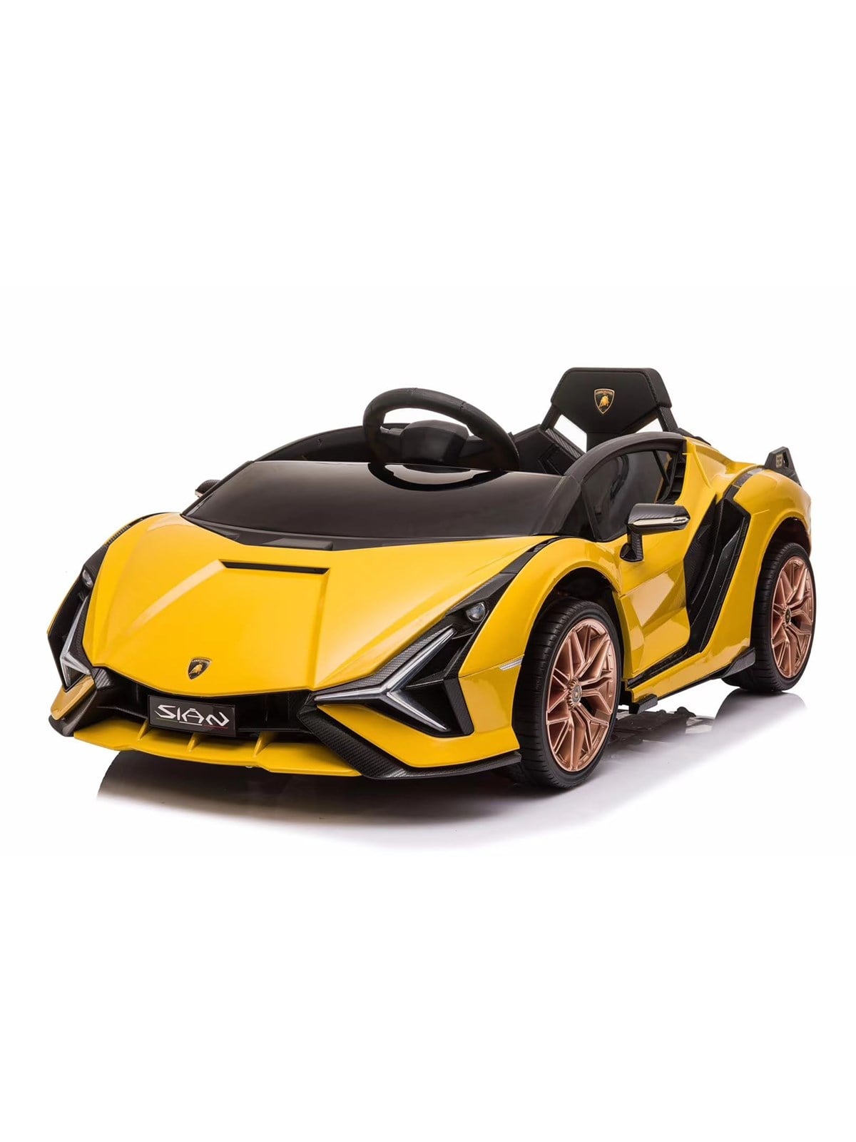 LAMBORGHINI Lamborghini Sian, 12V mit Gummirädern und 4x12V Motoren