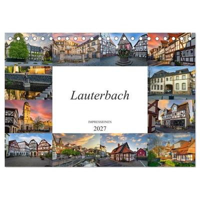 Lauterbach Impressionen (Tischkalender 2027 DIN A5 quer), CALVENDO Monatskalender
