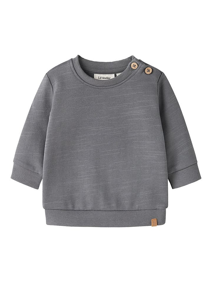 Lil Atelier Sweatshirt "Kavens" in Anthrazit - 74