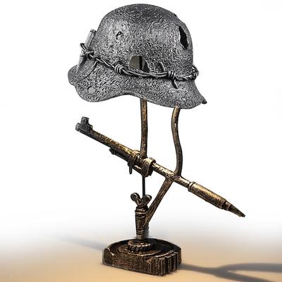 Tischlampe Schreibtischlampe Militärhelm Wohnkultur Loft-Stil Dekoration Steampunk Vintage-Stil