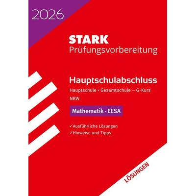 STARK Lösungen zu Mathematik G-Kurs - Hauptschulabschluss (EESA) 2026 NRW - Prüfungsvorbereitung, Taschenbuch von , Stark Verlag GmbH,