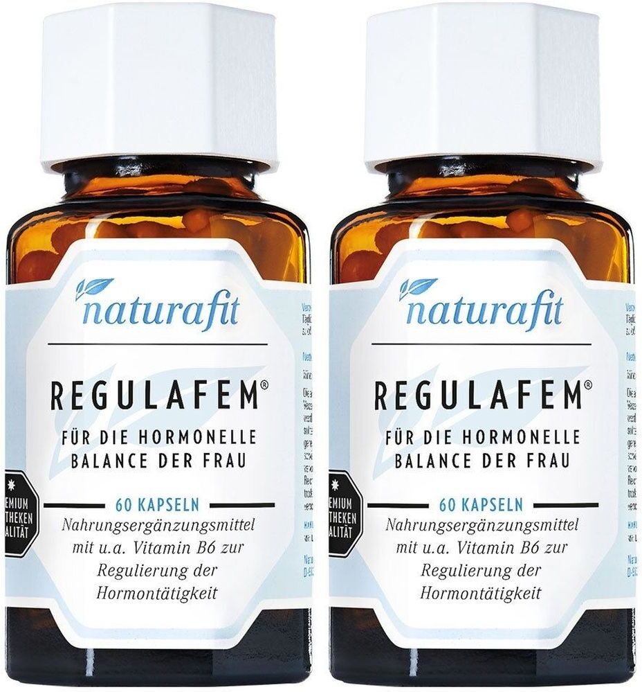 Naturafit Regulafem f.die hormonelle Balance Kaps. 2x 2x60 St Kapseln