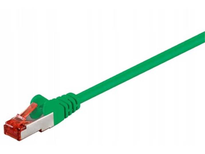 Microconnect SSTP CAT6 7M netwerkkabel groen