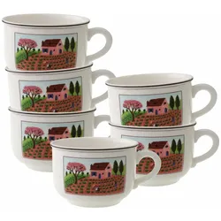 Villeroy & Boch Design Naif Frühstückstasse 330 ml 6er Set