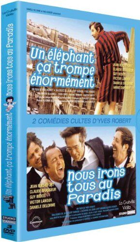 Yves Robert - Un éléphant ça trompe énormément / Nous irons tous au paradis - Edition Collector 3 DVD [FR Import] - Preis vom 09.10.2026 07:28:09 h