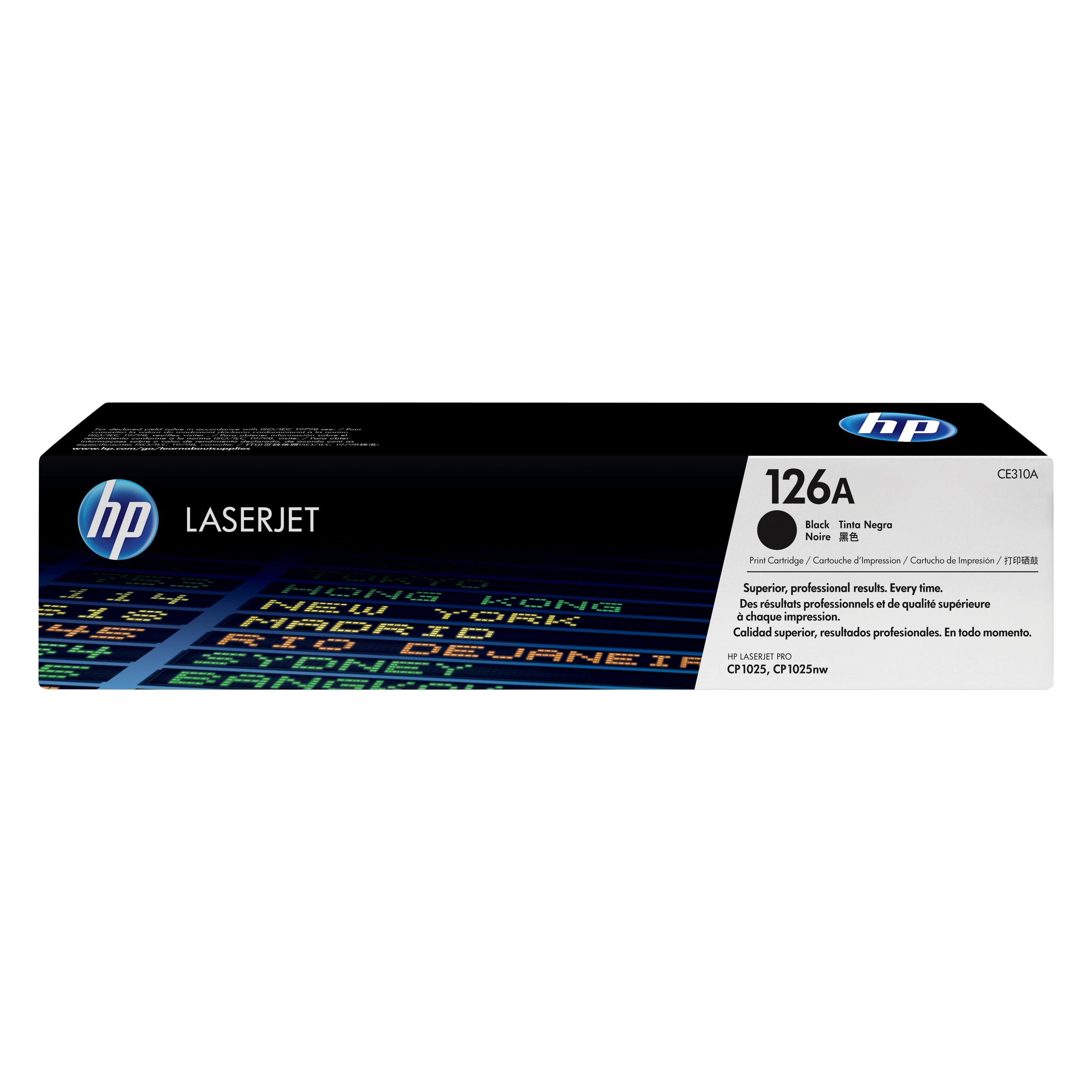 HP 126a (BK) (CE310A)