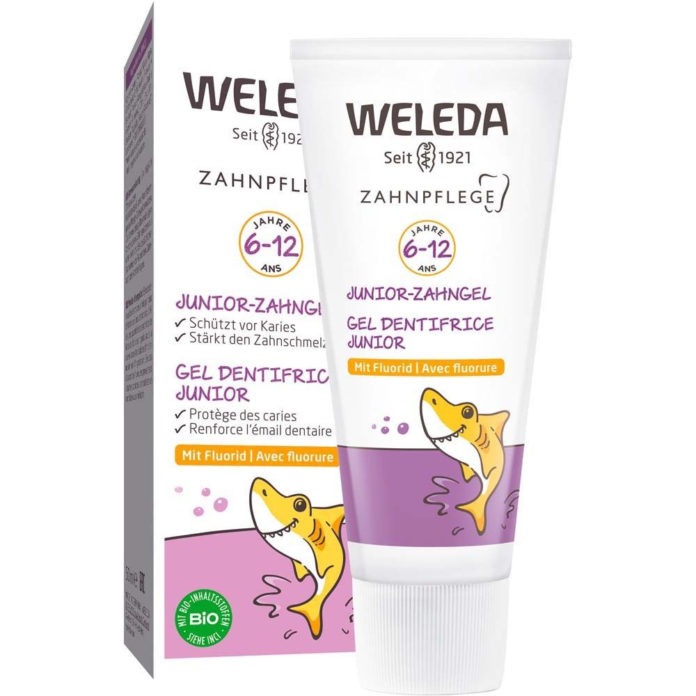 Weleda Junior-Zahngel mit Fluorid 50 ml Zahngel