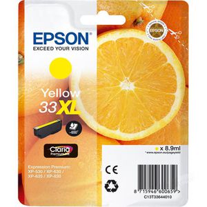Epson 33XL gelb Orange Original Druckerpatrone C13T336440