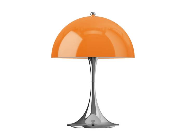 Louis Poulsen Panthella 250 portabel Tischleuchte V3 Original Opal Orange