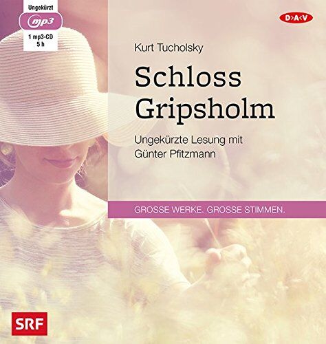 Kurt Tucholsky - Schloss Gripsholm: Ungekürzte Lesung mit Günter Pfitzmann (1 mp3-CD) - Preis vom 18.10.2026 19:22:15 h