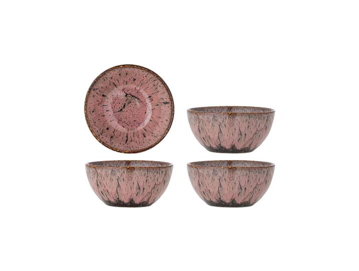 Bol (set de 4) en grès rose Rayen