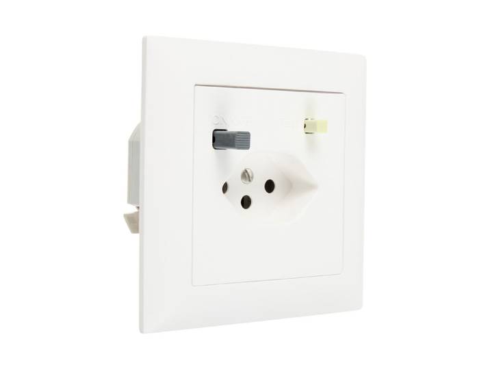 Feller Unterputz-FI-Steckdose Typ 13 10 A