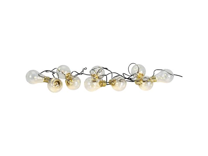 Star Trading Lichterkette Glow Kunststoff 6 cm - Farbe: Transparent - LED - Lichtfarbe: Extra warmweiss - LED Energiesparlampen