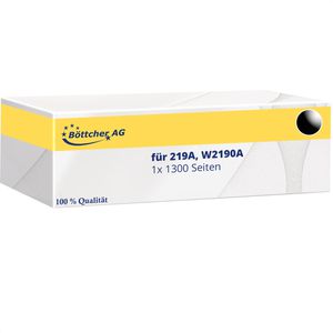 kompatibel für HP 219A, W2190A, 1300 Seiten, schwarz
