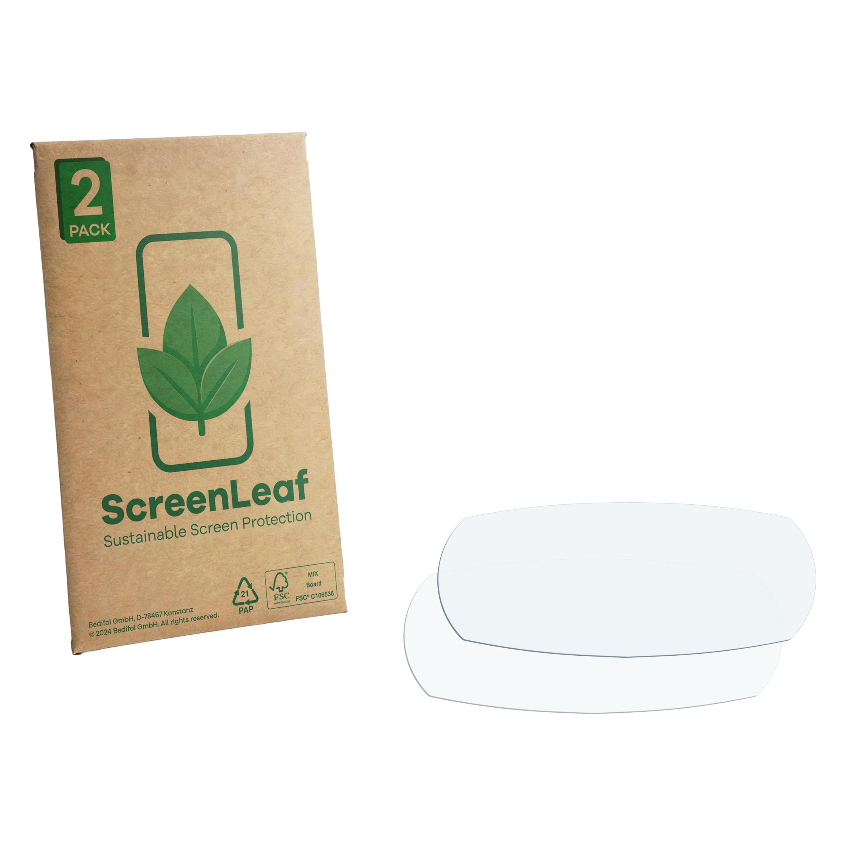 ScreenLeaf Schutzfolie für Steyr 4055 Kompakt S Displayschutz Display Schutz Folie Klar Transparent (6162819)