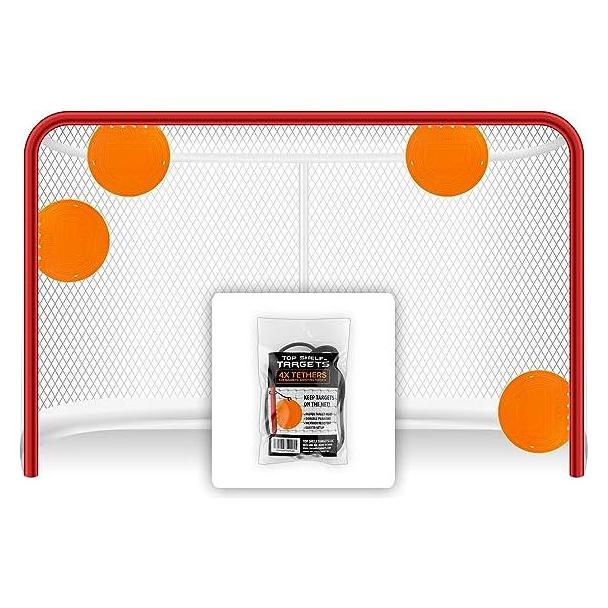 Top Shelf Productions Top Shelf Magnetische Ziele 8" Sniper - Orange - 4er-Pack (Top shelf)